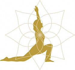Logo der Schule `Yogastudio ahimsa`