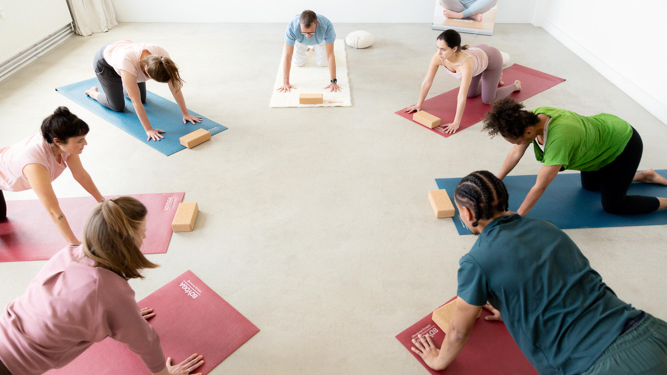 Yogakurs Vierfüßlerstand