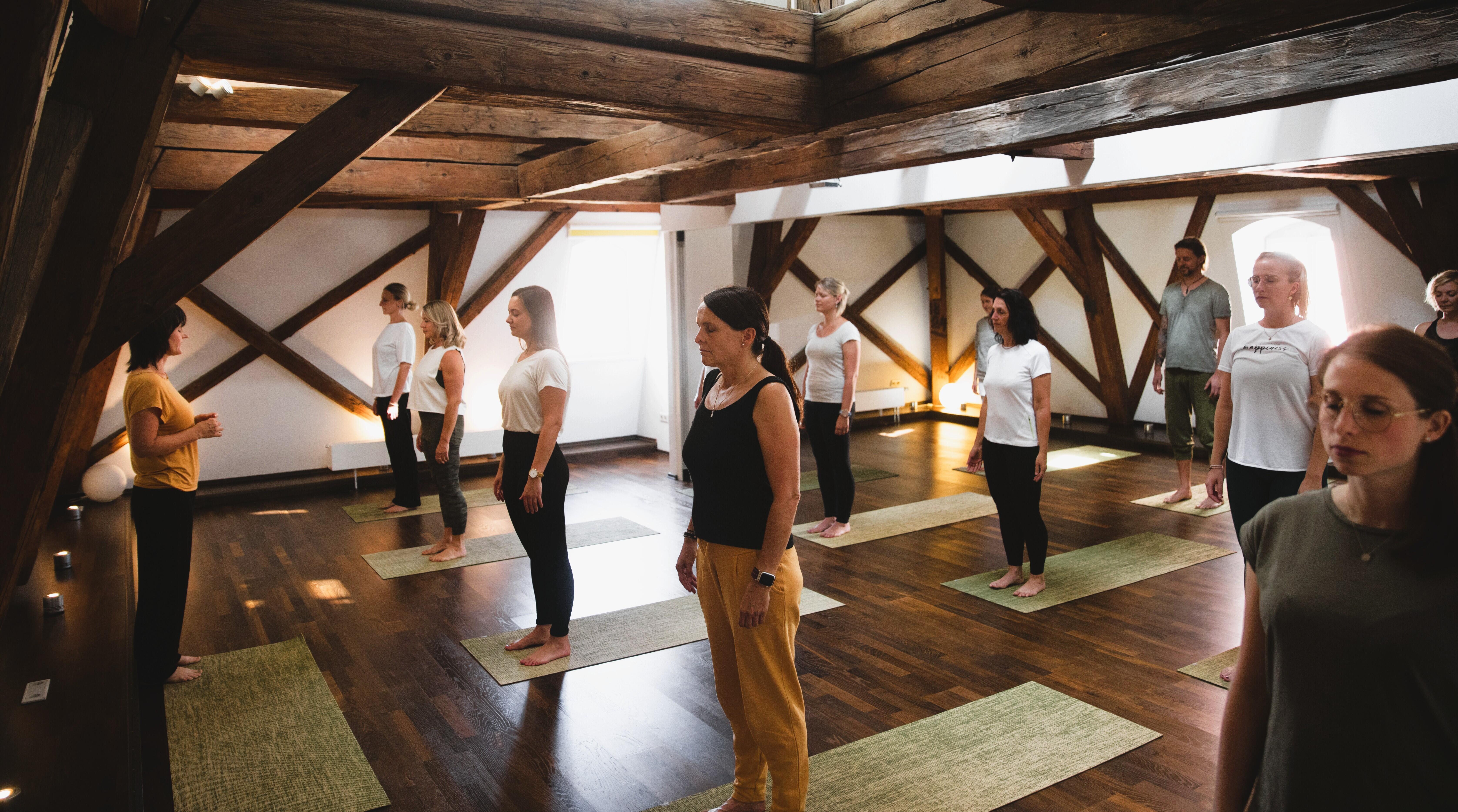 Yogaschule Straubing Übungsraum