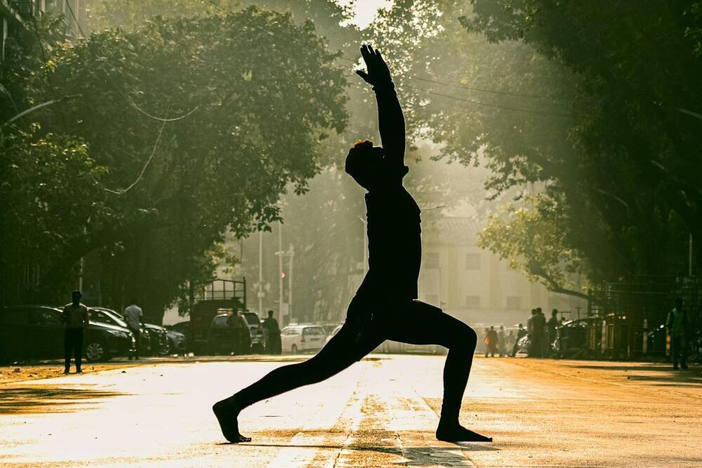 Virabhadrasana Yoga Heldenhaltung
