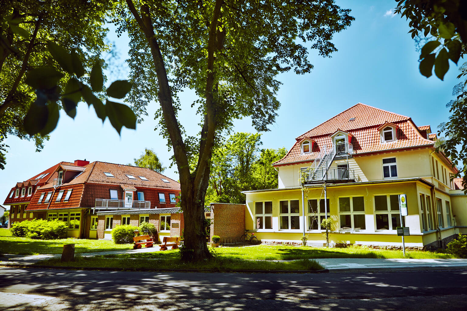 Frontansicht der Heimvolkshochschule Mariaspring